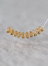3.5mm Yellow Tourmaline Smooth Rondelle Beads 6 PCs Sunshine Yellow Genuine Gemstone Beads DIY Jewelry Making Gift October Birthstone