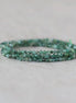 2mm Natural Emerald Beads Faceted Round 15” Raw Emerald Gemstone For FIY Jewelry Making Supplies Beading
