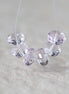 9mm Natural Pink Amethyst Rondelle Beads Checker Faceted Gemstone for DIY Jewelry Making Earrings Pendants February Birthstone