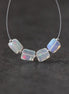 AAA Ethiopian Opal Rectangle Beads Faceted Square Natural Disco Welo Opal Genuine Bead For DIY Jewelry Making