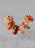 Large 10mm Spiny Oyster Bead with Turquoise Inlay Heishi Beads Natural Shell for DIY Jewelry Making Supplies