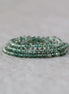 3mm Green Amethyst Beads – Faceted Round Micro Gemstone - 14 pcs
