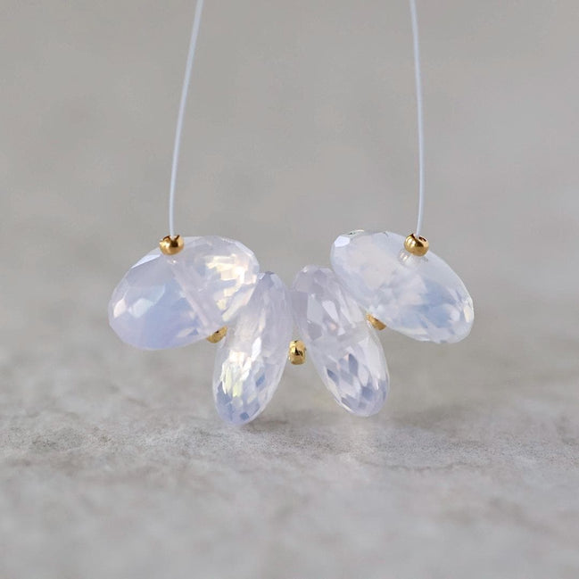 13mm Natural Scapolite Rondelle Beads Faceted 4 Pcs Gemstone Beads Lavender quartz Jewelry Making DIY Necklace November birthstone