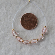 Peach Sapphire Teardrop Beads Smooth 6 PCs Genuine Gemstone Beads Jewelry Making Beading Craft Gift September Birthstone