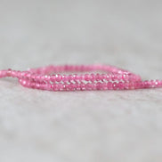 2.5mm Pink Tourmaline Smooth Beads 15