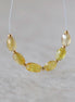 Yellow Sapphire Bead Oval Faceted 5x7mm Nugget Stone Chunk Gemstone Bead for Jewelry Making Beading Craft Gift Bead