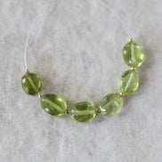 4mm AAA Peridot Beads Faceted Round 15
