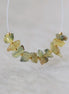 Natural Yellow Green Sapphire Beads Nuggets Raw Sapphire Chunks Gemstone for DIY Jewelry Making