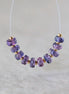 5mm Purple Sapphire Beads Rondelle 10 PCs Faceted Genuine Gemstone Beads Jewelry Making Gift September Birthstone