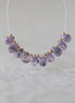 Tiny Natural Purple Sapphire Beads Faceted Briolettes Teardrops Drops 10 Pcs 5-6mm Gemstone for DIY Jewelry Making
