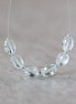 Natural Aquamarine Oval Faceted Beads 5mm Nuggets Stone Chunk Gemstone Bead Jewelry Making Craft Gift Beads March Birthstone