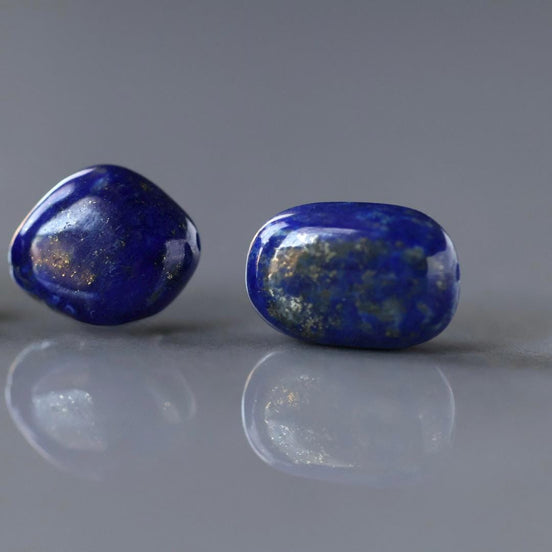 AAA Lapis lazuli Nugget Beads Chunks Lapis Pebble 4 Pieces Freeform Chunks Rough Gemstone Beads Jewelry Making Beading Craft Gift Beads