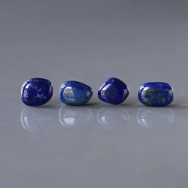 AAA Lapis lazuli Nugget Beads Chunks Lapis Pebble 4 Pieces Freeform Chunks Rough Gemstone Beads Jewelry Making Beading Craft Gift Beads