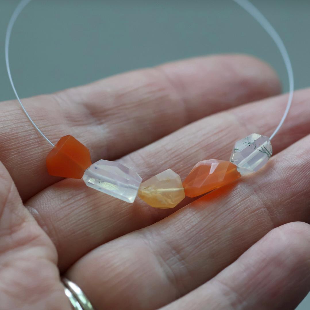 Mexican Fire Opal Nugget Beads Chunks Nuggets Natural Opal Beads for DIY Jewelry Making Earrings Pendant Necklace