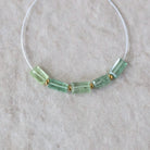 Mint Green Kyanite Beads Faceted Baguette Rectangle 2 PCs Natural Gemstone for DIY Jewelry Making Earring Supplies