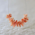 Natural Angel Skin Italian Coral Stick Beads Fancy Tubes Genuine Raw Pink Coral Gemstone for DIY Jewelry Making