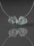 Natural Aquamarine Carved Briolette Beads Drops 7mm Teardrops 2Pcs Gemstone Beads March Birthstone DIY Jewelry Making Earrings Supplies