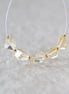 Natural Citrine Nugget Beads Chunks Stones Freeform 6-9mm 5 Pcs Yellow Gemstone for DIY Jewelry Making