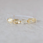 Natural Citrine Nugget Beads Chunks Stones Freeform 6-9mm 5 Pcs Yellow Gemstone for DIY Jewelry Making