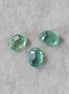 Natural Green Kyanite Oval Beads Faceted Briolette Top Center Drilled Genuine Gemstone for DIY Jewelry Making Earrings Supplies