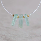 Natural Nigerian Emerald Stick Beads Tube Briolettes 12-13mm Raw Emerald Gemstone for DIY Jewelry Making Earrings Pendant Supplies
