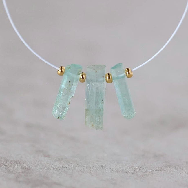 Natural Nigerian Emerald Stick Beads Tube Briolettes 12-13mm Raw Emerald Gemstone for DIY Jewelry Making Earrings Pendant Supplies