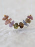 Natural Raw Multi Sapphire Nugget Beads Rough Colorful Sapphire Chunks Gemstone for DIY Jewelry Making