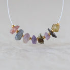 Natural Raw Multi Sapphire Nugget Beads Rough Colorful Sapphire Chunks Gemstone for DIY Jewelry Making