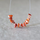Natural Spiny Oyster Shell Chip Beads Smooth 4-7mm 2” Natural Shell Accent Beads for DIY Jewelry Making Earrings Pendants