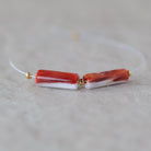 Natural Spiny Oyster Shell Tube Bead Smooth Natural Shell Accent Beads for DIY Jewelry Making