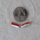 Natural Spiny Oyster Shell Tube Bead Smooth Natural Shell Accent Beads for DIY Jewelry Making