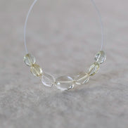 Natural Yellow Aquamarine Oval Beads Smooth 5mm Nuggets Stone Chunk Gemstone Bead Jewelry Making Craft Gift Beads March Birthstone