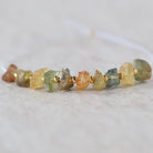 Natural Yellow Green Sapphire Beads Nuggets Raw Sapphire Chunks Gemstone for DIY Jewelry Making