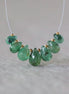 Natural Zambian Emerald Heart Bead Faceted 8mm Briolette Stone Gemstone Bead for DIY Jewelry Making Gift Beads May Birthstone