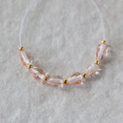 Peach Sapphire Teardrop Beads Smooth 6 PCs Genuine Gemstone Beads Jewelry Making Beading Craft Gift September Birthstone