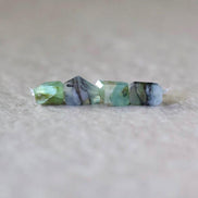Peruvian Green Opal Nugget Beads Freeform Chunks 4 Pcs Opal Genuine Gemstone Beads Natural Opal for Jewelry Making Beading Craft Gift Beads