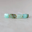 Peruvian Green Opal Nugget Beads Freeform Chunks 4 Pcs Opal Genuine Gemstone Beads Natural Opal for Jewelry Making Beading Craft Gift Beads