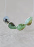 Peruvian Green Opal Teardrop Beads Faceted Drops 4 Pcs Opal Genuine Gemstone Beads Natural Opal for Jewelry Making Beading Craft Gift Beads