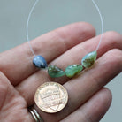 Peruvian Green Opal Teardrop Beads Faceted Drops 4 Pcs Opal Genuine Gemstone Beads Natural Opal for Jewelry Making Beading Craft Gift Beads