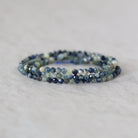 Rare 2.7mm Blue Yellow Sapphire Beads Faceted Round 15" Natural Gemstone for DIY Jewelry Making