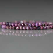 3m Rare Stichtite Faceted Beads 15