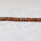 RARE 4mm Yellow Garnet Beads Topazolite Faceted Rondelle Natural Gemstone for DIY Jewelry Making Supplies