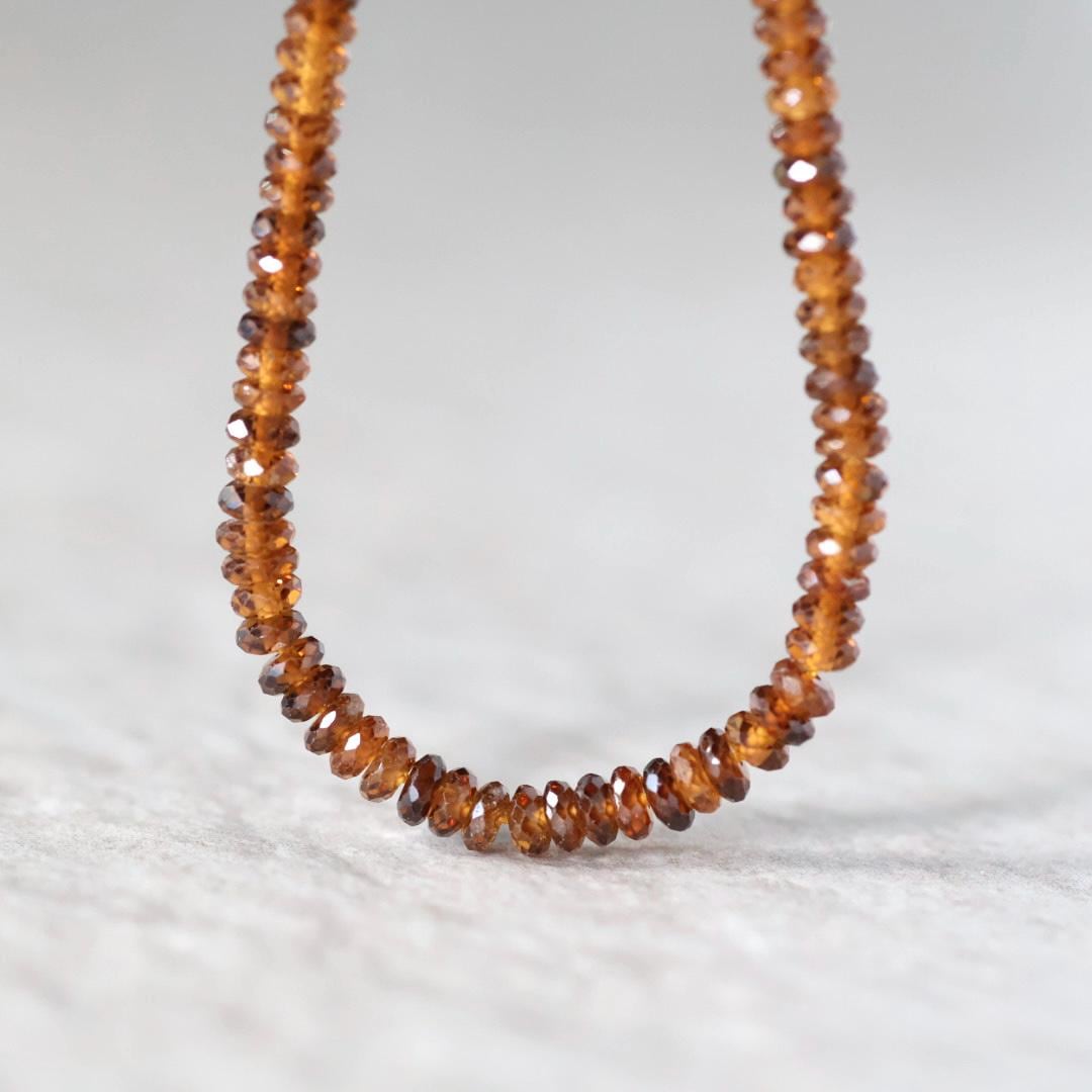 RARE 4mm Yellow Garnet Beads Topazolite Faceted Rondelle Natural Gemstone for DIY Jewelry Making Supplies
