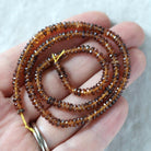 RARE 4mm Yellow Garnet Beads Topazolite Faceted Rondelle Natural Gemstone for DIY Jewelry Making Supplies
