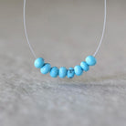 Rare 5mm Egyptian Turquoise Nugget Beads Smooth Natural Rare Turquoise 8 Pcs Gemstone Beads DIY Jewelry Making December Birthstone