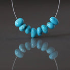Rare AAA Blue Ridge Orvil Jack Turquoise Nugget Beads Smooth 4-6mm 8 PCs Nevada Turquoise Gemstone Beads DIY Jewelry Making