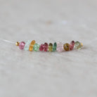 Rare AAA Congo Multi Tourmaline Beads Smooth Nuggets 12 Pcs Genuine Gemstone for DIY Jewelry Making