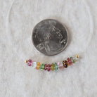 Rare AAA Congo Multi Tourmaline Beads Smooth Nuggets 12 Pcs Genuine Gemstone for DIY Jewelry Making
