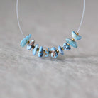 Rare AAA Golden Hills Turquoise Chip Beads Smooth Nuggets Kazakhstan Lavender Turquoise Gemstone Beads DIY Jewelry Making