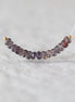 Rare Brown Sapphire Beads Faceted Rondelle 3-3.5mm Natural Sapphire 1” Genuine Gemstone Beads for DIY Jewelry Making Supplies